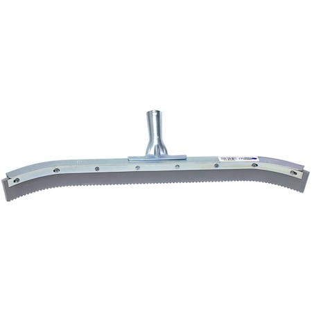 The Brush Man 24 in Floor Squeegee, 3/16 in Serrations, Non-Marking, 6PK FS24SE-3/16